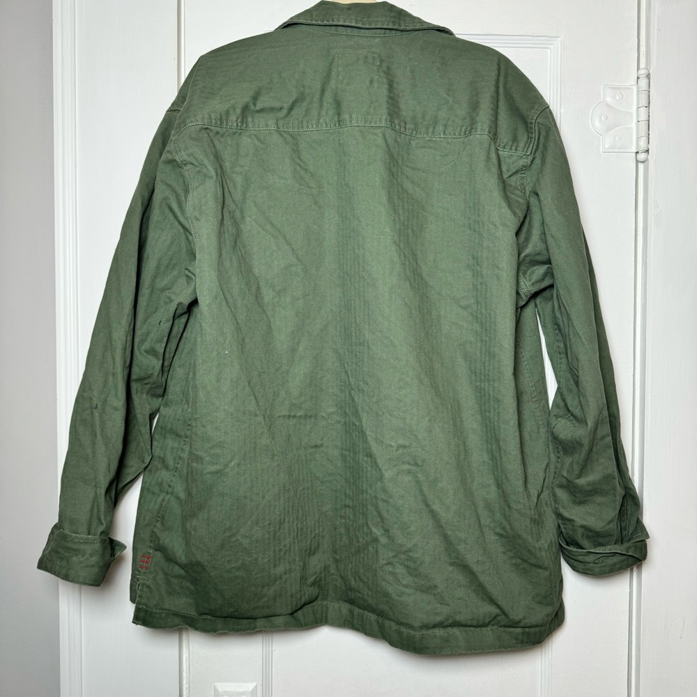 BDG Oversized Canvas Cargo Utility Jacket Size Large - Picture 4 of 8